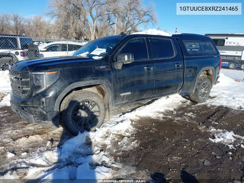 1GTUUCE8XRZ241465 2024 GMC Sierra 1500 4Wd Standard Box Elevation
