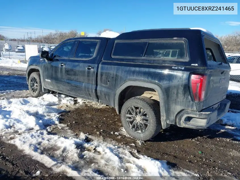 1GTUUCE8XRZ241465 2024 GMC Sierra 1500 4Wd Standard Box Elevation