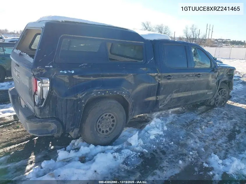 1GTUUCE8XRZ241465 2024 GMC Sierra 1500 4Wd Standard Box Elevation