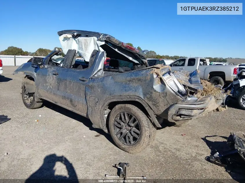1GTPUAEK3RZ385212 2024 GMC Sierra 1500 4Wd Short Box Pro