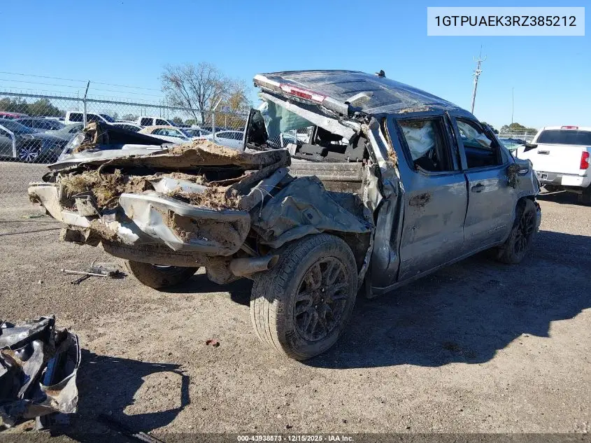 1GTPUAEK3RZ385212 2024 GMC Sierra 1500 4Wd Short Box Pro