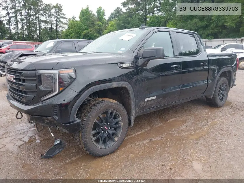 2024 GMC Sierra 1500 VIN: 3GTUUCE88RG339703 Lot: 45385828