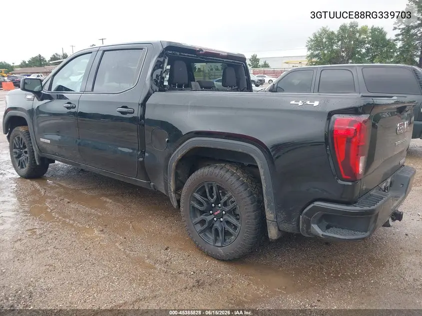 2024 GMC Sierra 1500 VIN: 3GTUUCE88RG339703 Lot: 45385828