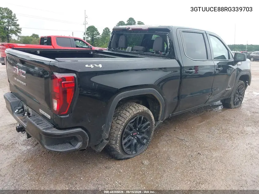 2024 GMC Sierra 1500 VIN: 3GTUUCE88RG339703 Lot: 45385828