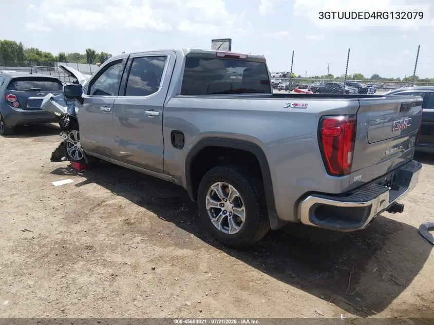 2024 GMC Sierra 1500 4Wd Short Box Slt VIN: 3GTUUDED4RG132079 Lot: 45683921