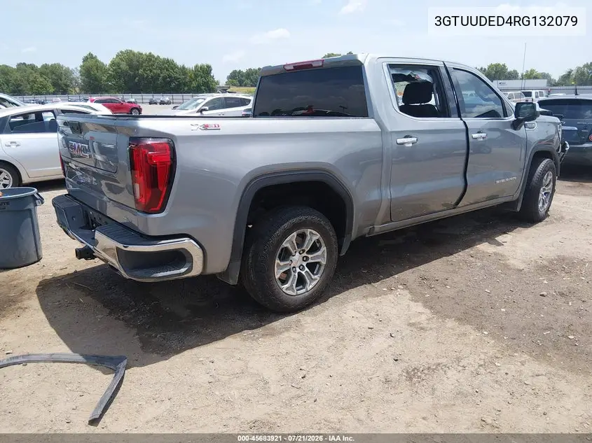 2024 GMC Sierra 1500 4Wd Short Box Slt VIN: 3GTUUDED4RG132079 Lot: 45683921
