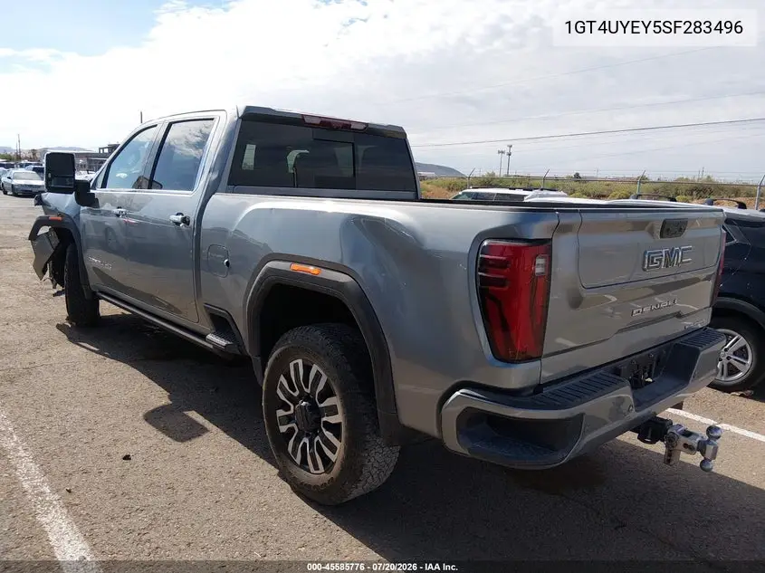 2025 GMC Sierra 3500Hd 4Wd Standard Bed Denali Ultimate VIN: 1GT4UYEY5SF283496 Lot: 45585776