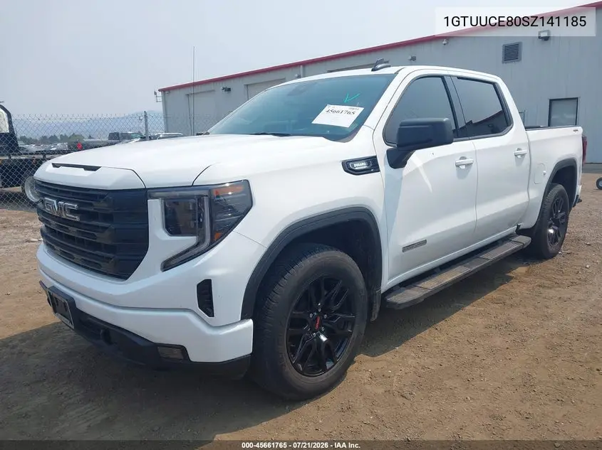 2025 GMC Sierra 1500 4Wd Short Box Elevation With 3Sb VIN: 1GTUUCE80SZ141185 Lot: 45661765