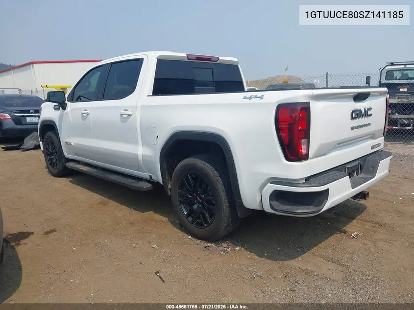 2025 GMC Sierra 1500 4Wd Short Box Elevation With 3Sb VIN: 1GTUUCE80SZ141185 Lot: 45661765