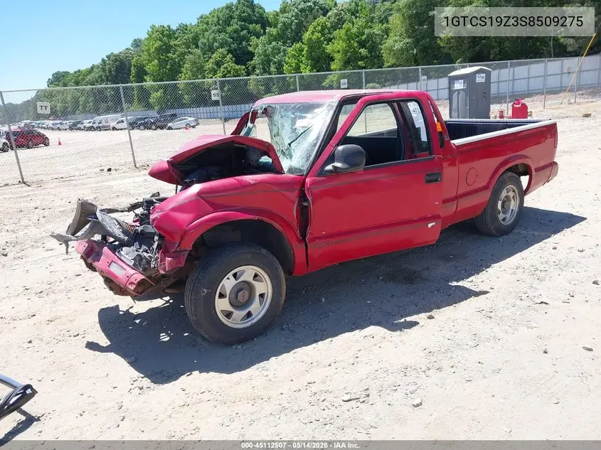 1995 GMC Sonoma VIN: 1GTCS19Z3S8509275 Lot: 45112507