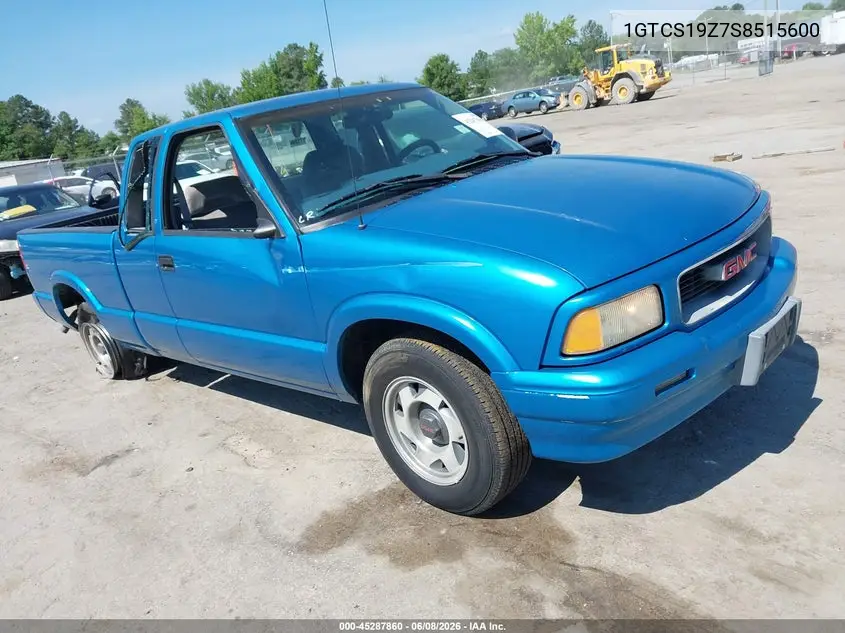 1995 GMC Sonoma VIN: 1GTCS19Z7S8515600 Lot: 45287860