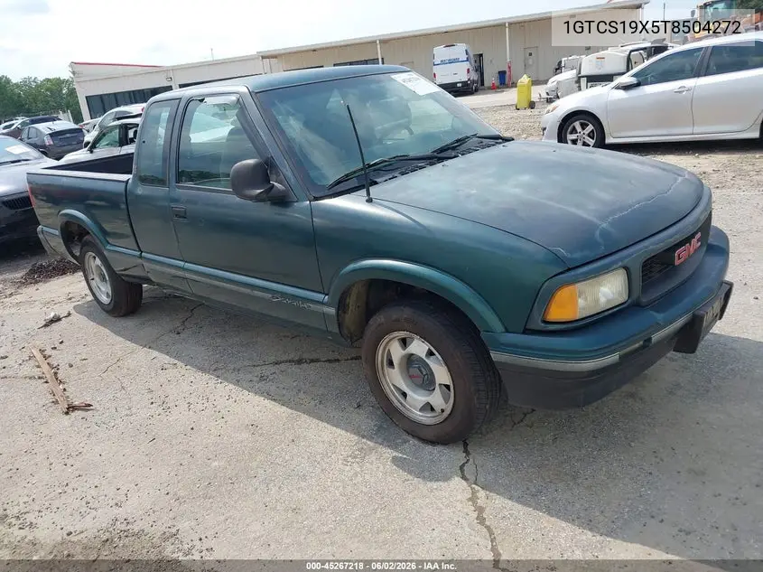 1996 GMC Sonoma VIN: 1GTCS19X5T8504272 Lot: 45267218