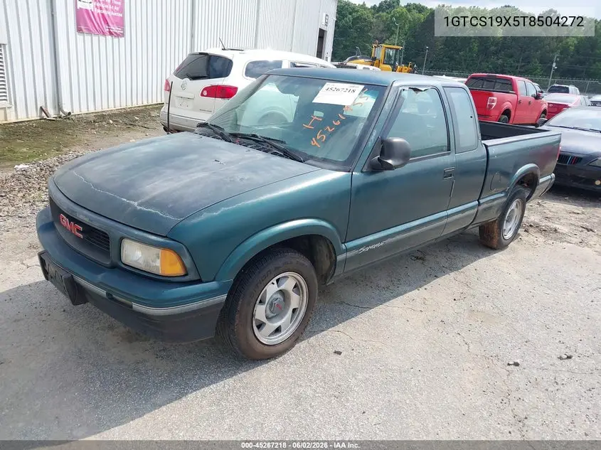 1996 GMC Sonoma VIN: 1GTCS19X5T8504272 Lot: 45267218