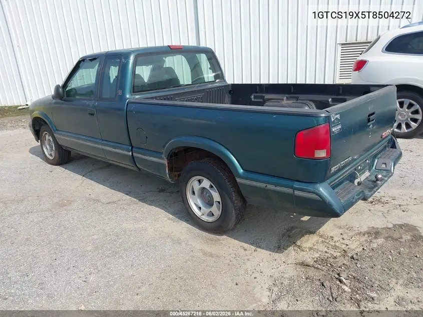 1996 GMC Sonoma VIN: 1GTCS19X5T8504272 Lot: 45267218