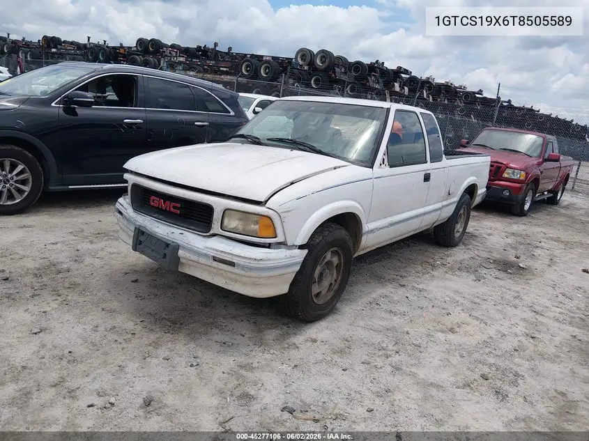 1996 GMC Sonoma VIN: 1GTCS19X6T8505589 Lot: 45277106