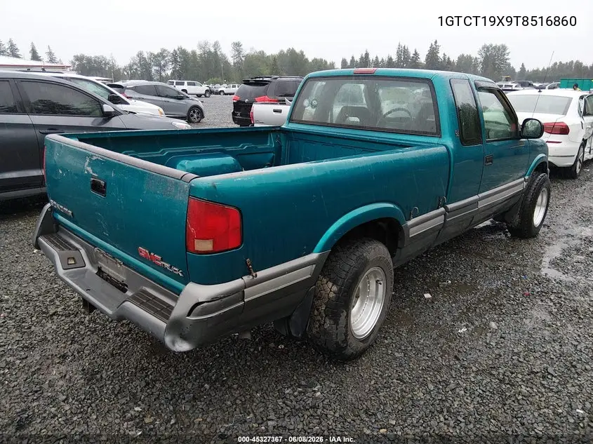 1996 GMC Sonoma VIN: 1GTCT19X9T8516860 Lot: 45327367