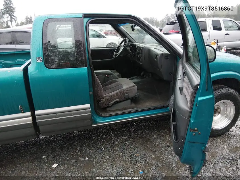 1996 GMC Sonoma VIN: 1GTCT19X9T8516860 Lot: 45327367