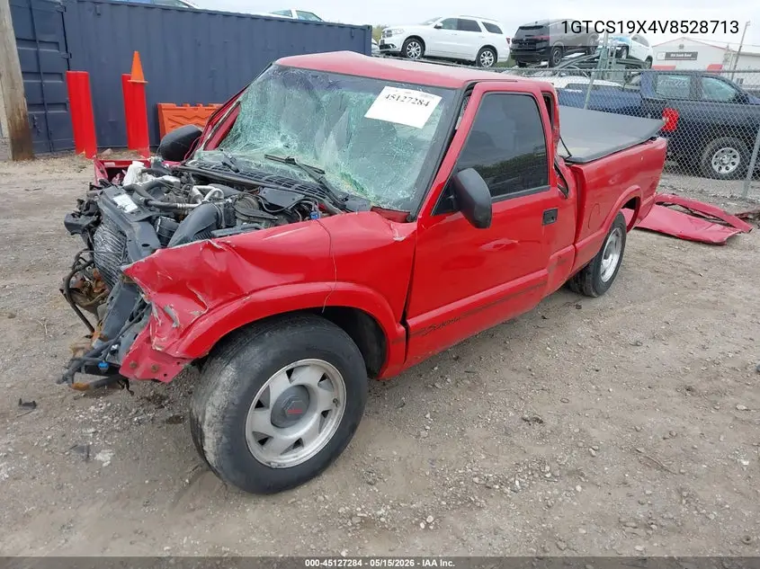 1997 GMC Sonoma Sls Wideside VIN: 1GTCS19X4V8528713 Lot: 45127284
