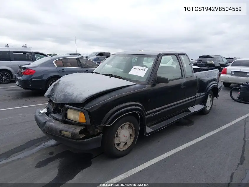 1997 GMC Sonoma Sls VIN: 1GTCS1942V8504559 Lot: 45611853
