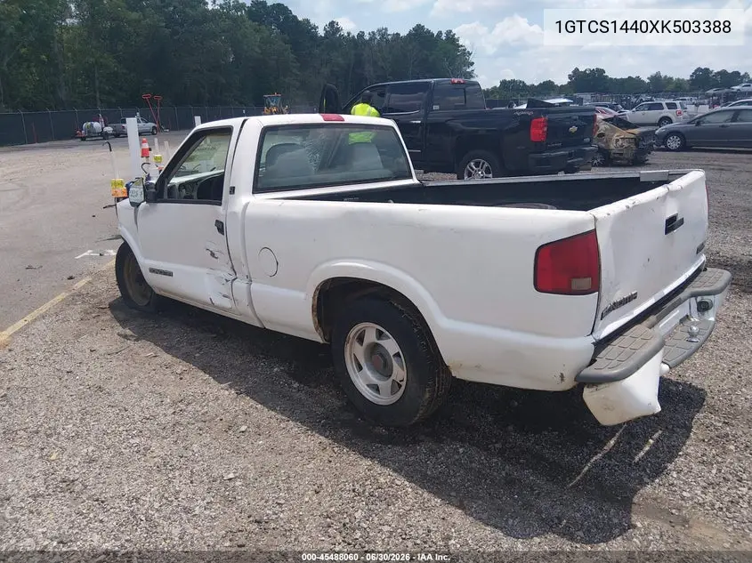 1999 GMC Sonoma Sl VIN: 1GTCS1440XK503388 Lot: 45488060