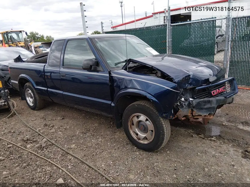 2001 GMC Sonoma Sls VIN: 1GTCS19W318164575 Lot: 45111887