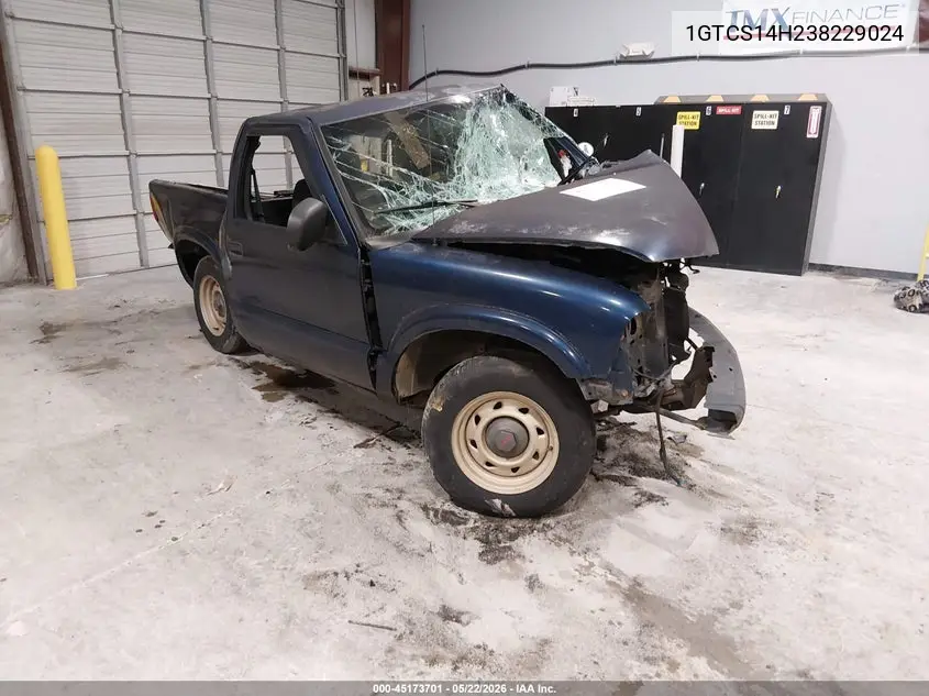 2003 GMC Sonoma Sl VIN: 1GTCS14H238229024 Lot: 45173701