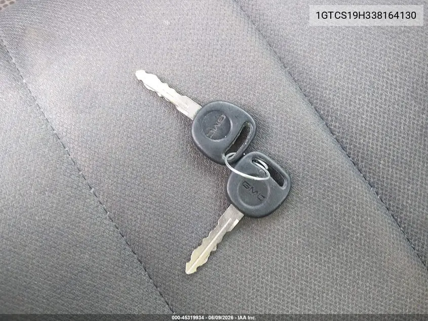 2003 GMC Sonoma Sls VIN: 1GTCS19H338164130 Lot: 45319934