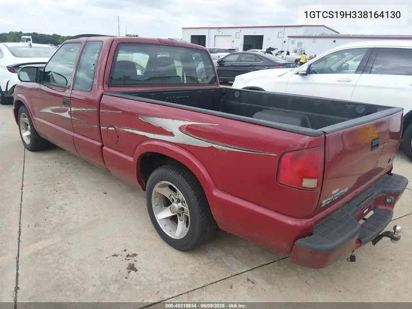 2003 GMC Sonoma Sls VIN: 1GTCS19H338164130 Lot: 45319934