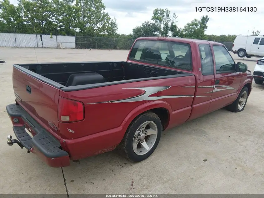 2003 GMC Sonoma Sls VIN: 1GTCS19H338164130 Lot: 45319934