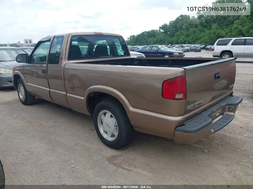 2003 GMC Sonoma Sls VIN: 1GTCS19H638176269 Lot: 45348284