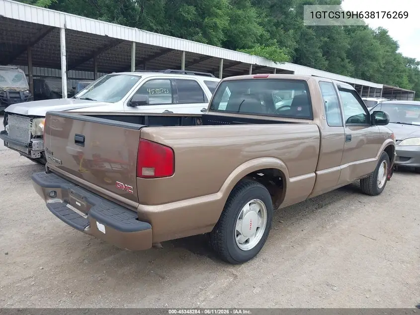 2003 GMC Sonoma Sls VIN: 1GTCS19H638176269 Lot: 45348284