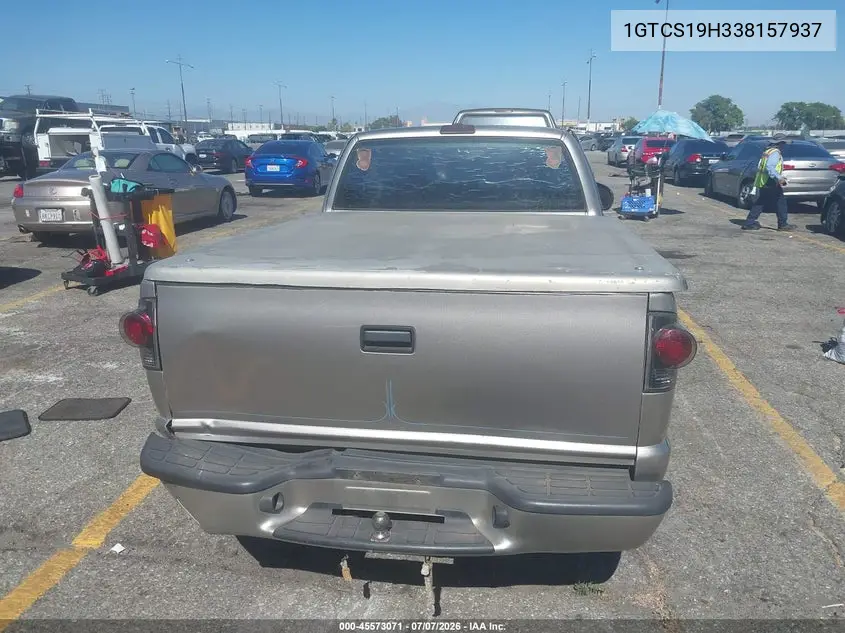 2003 GMC Sonoma Sls VIN: 1GTCS19H338157937 Lot: 45573071