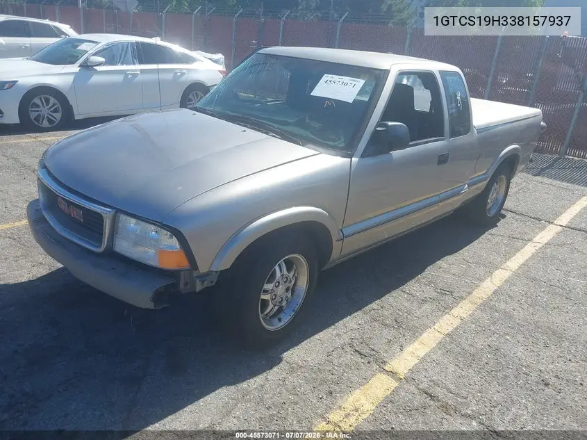 2003 GMC Sonoma Sls VIN: 1GTCS19H338157937 Lot: 45573071