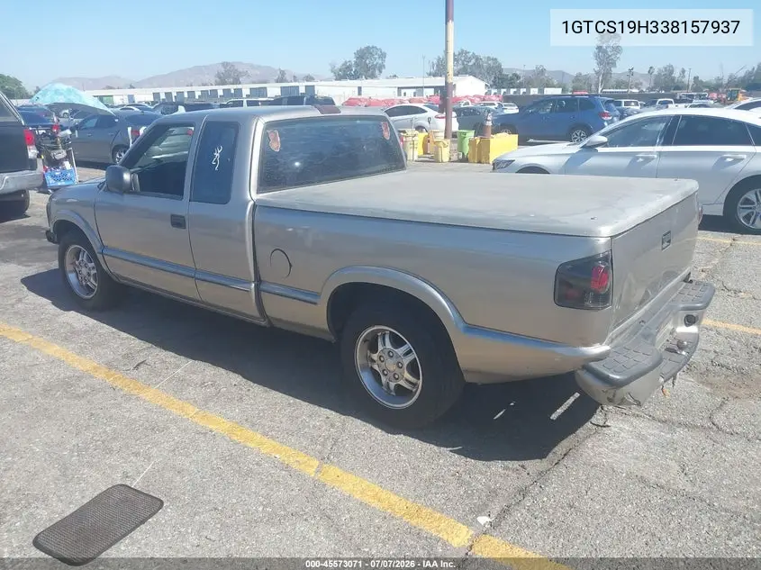 2003 GMC Sonoma Sls VIN: 1GTCS19H338157937 Lot: 45573071
