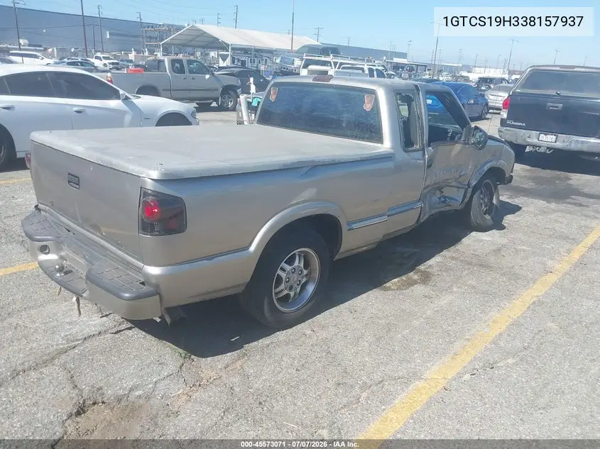 2003 GMC Sonoma Sls VIN: 1GTCS19H338157937 Lot: 45573071