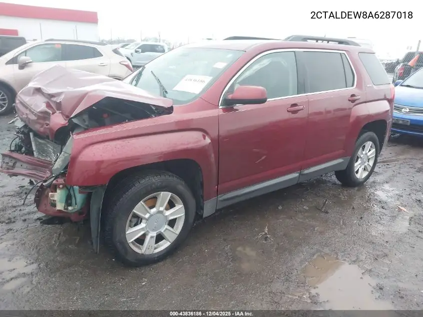 2CTALDEW8A6287018 2010 GMC Terrain Sle-2