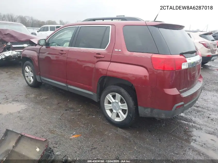 2CTALDEW8A6287018 2010 GMC Terrain Sle-2