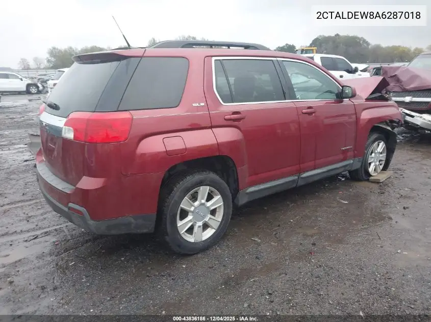 2CTALDEW8A6287018 2010 GMC Terrain Sle-2