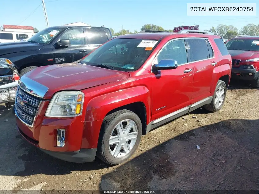 2CTALWECXB6240754 2011 GMC Terrain Slt-2