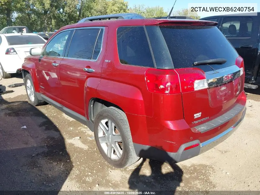 2CTALWECXB6240754 2011 GMC Terrain Slt-2