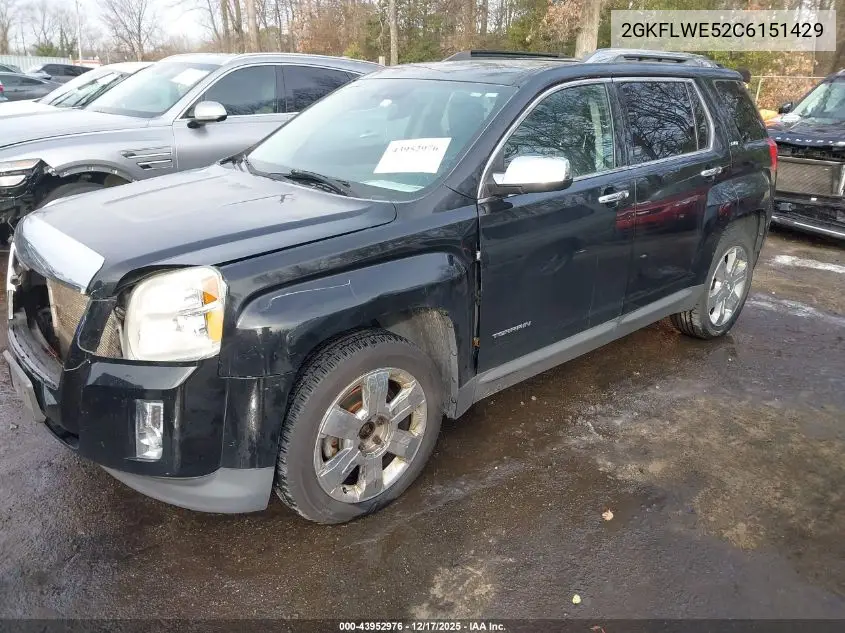 2GKFLWE52C6151429 2012 GMC Terrain Slt-2