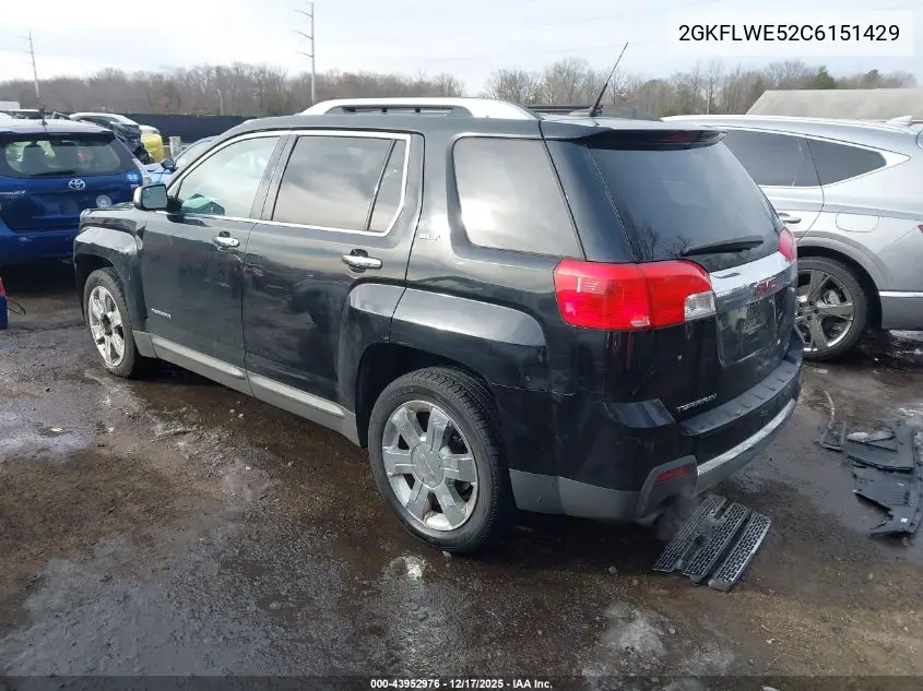 2GKFLWE52C6151429 2012 GMC Terrain Slt-2