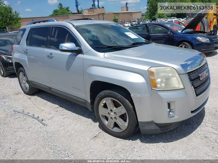 2012 GMC Terrain Slt-2 VIN: 2GKALWEK8C6193538 Lot: 45195115
