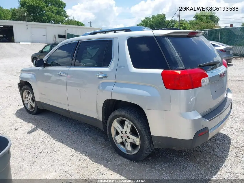 2012 GMC Terrain Slt-2 VIN: 2GKALWEK8C6193538 Lot: 45195115
