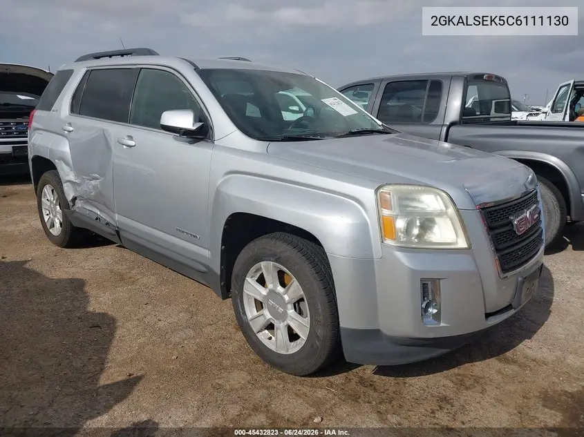 2012 GMC Terrain Sle-2 VIN: 2GKALSEK5C6111130 Lot: 45432823