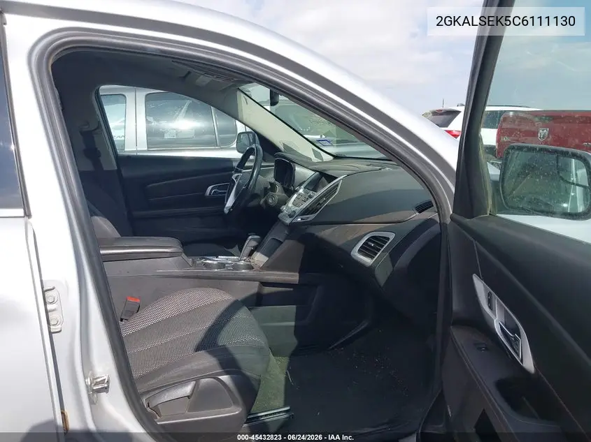 2012 GMC Terrain Sle-2 VIN: 2GKALSEK5C6111130 Lot: 45432823