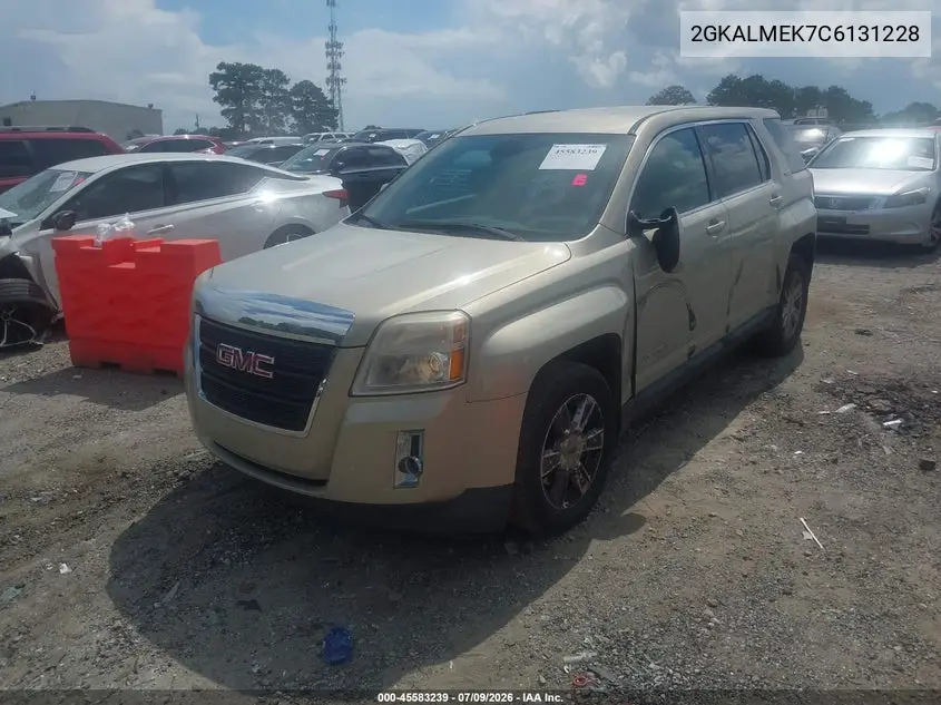 2012 GMC Terrain Sle-1 VIN: 2GKALMEK7C6131228 Lot: 45583239
