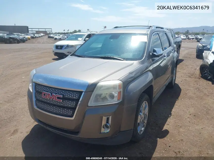 2012 GMC Terrain Slt-2 VIN: 2GKALWEK0C6341679 Lot: 45606248