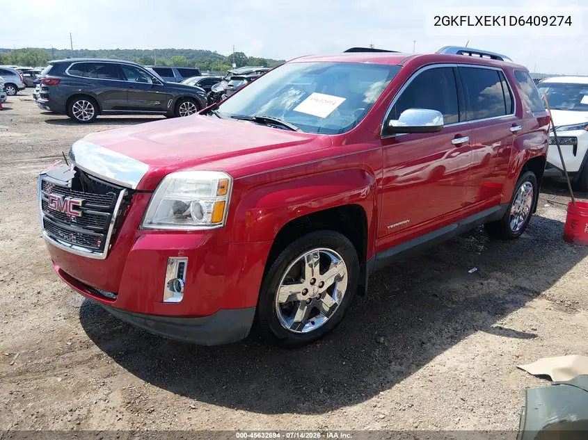 2013 GMC Terrain Slt-2 VIN: 2GKFLXEK1D6409274 Lot: 45632694
