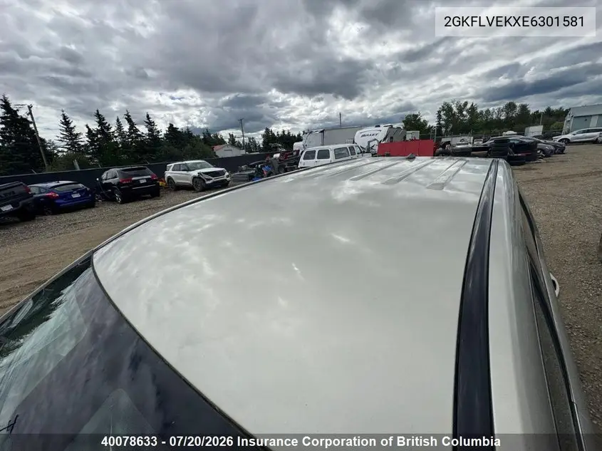 2014 GMC Terrain Sle VIN: 2GKFLVEKXE6301581 Lot: 40078633